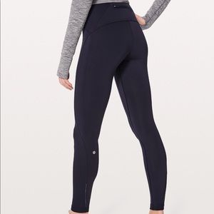 Lululemon Fast as Fleece Tight / 10 / Mdnght Navy
